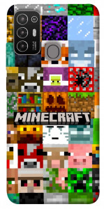 Чохол Minecraft collage для ZTE Blade A52