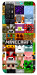 Чехол Minecraft collage для ZTE Blade A52
