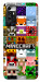 Чехол Minecraft collage для ZTE Blade A72