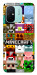 Чехол Minecraft collage для Xiaomi Redmi 12C