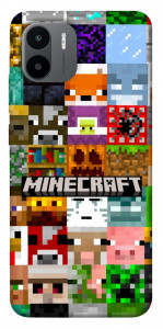 Чохол Minecraft collage для Xiaomi Poco C50