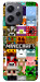 Чехол Minecraft collage для Xiaomi Redmi 12