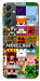 Чехол Minecraft collage для Galaxy A24 4G