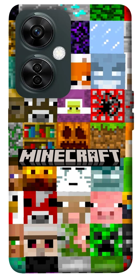 Чехол Minecraft collage для OnePlus Nord CE 3 Lite