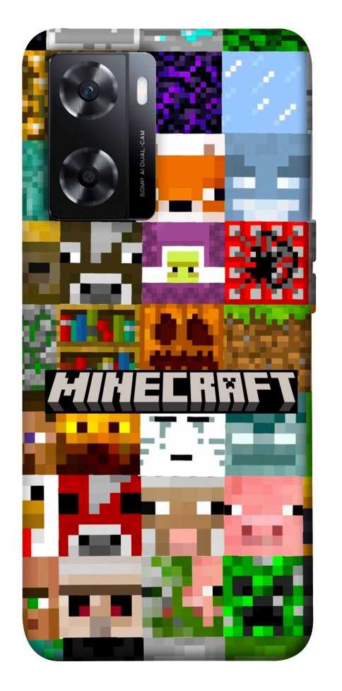 Чехол Minecraft collage для OnePlus Nord N20 SE