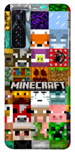 Чехол Minecraft collage для TECNO Camon 17 Pro