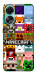 Чохол Minecraft collage для Oppo A78 4G