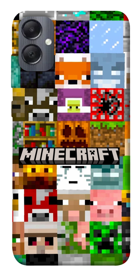Чохол Minecraft collage для Galaxy A05