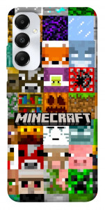 Чохол Minecraft collage для Galaxy A05s
