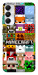 Чохол Minecraft collage для Galaxy A05s