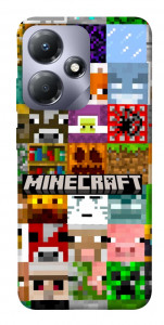 Чехол Minecraft collage для Infinix Hot 30i