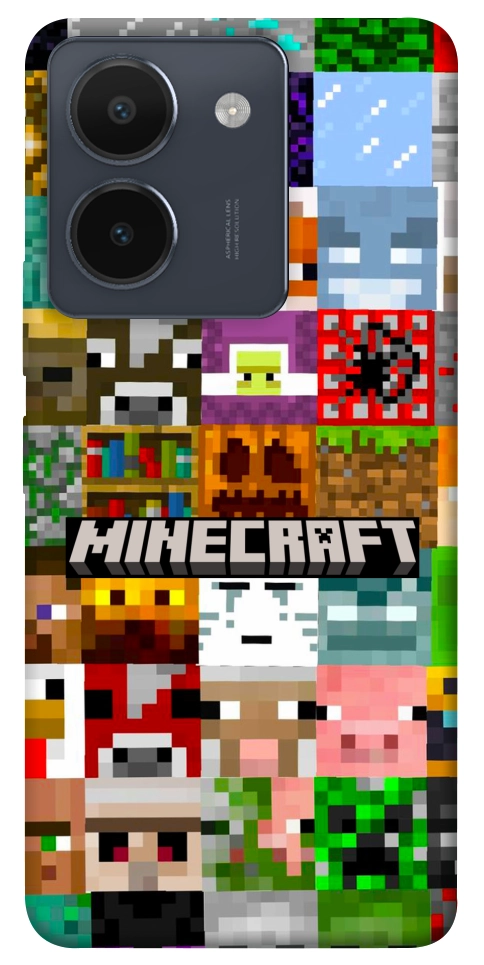 Чехол Minecraft collage для Vivo Y36