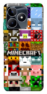 Чохол Minecraft collage для Realme C53