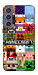 Чехол Minecraft collage для Galaxy S23 FE