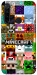 Чехол Minecraft collage для Xiaomi Redmi Note 8 2021