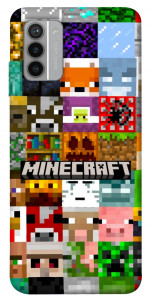 Чохол Minecraft collage для Nokia G42