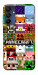 Чехол Minecraft collage для Galaxy A15