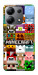 Чехол Minecraft collage для Xiaomi Redmi Note 13 4G