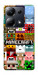Чехол Minecraft collage для Xiaomi Poco M6
