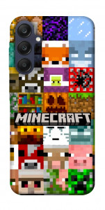 Чехол Minecraft collage для Galaxy A25 5G