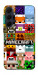 Чехол Minecraft collage для Galaxy A35