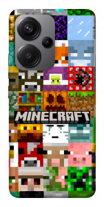 Чохол Minecraft collage для Xiaomi Redmi Note 13 Pro+