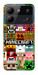 Чехол Minecraft collage для ZTE Blade A54 4G