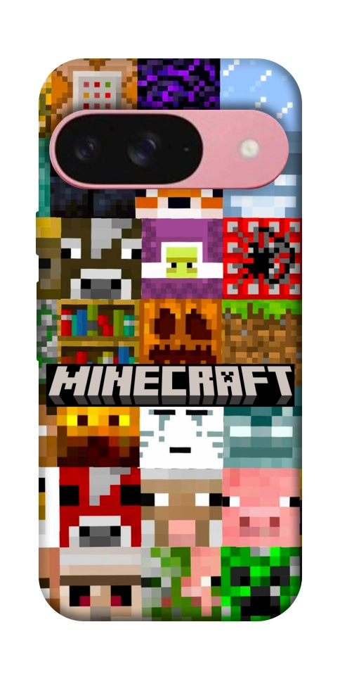 Чохол Minecraft collage для Google Pixel 9
