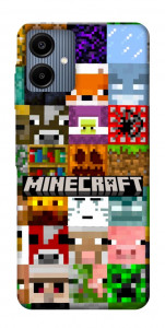 Чехол Minecraft collage для Galaxy A06