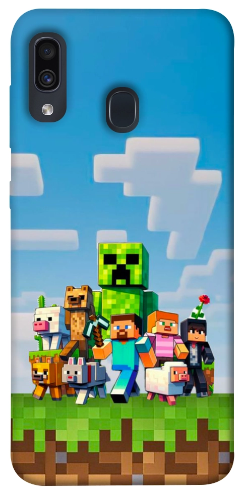 Чехол Block Adventure для Galaxy A30 (2019)