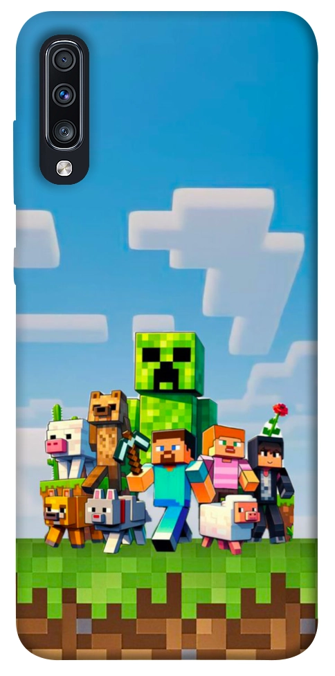 Чехол Block Adventure для Galaxy A70 (2019)