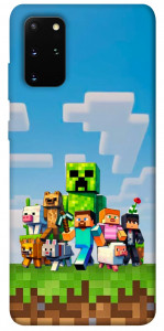 Чехол Block Adventure для Galaxy S20 Plus (2020)