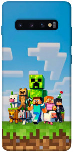 Чехол Block Adventure для Galaxy S10 Plus (2019)