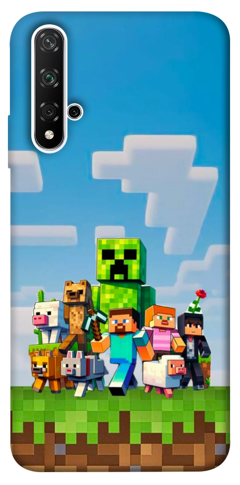 Чехол Block Adventure для Huawei Honor 20