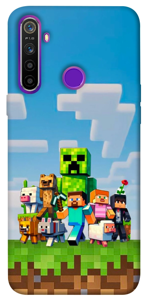 Чехол Block Adventure для Realme 5