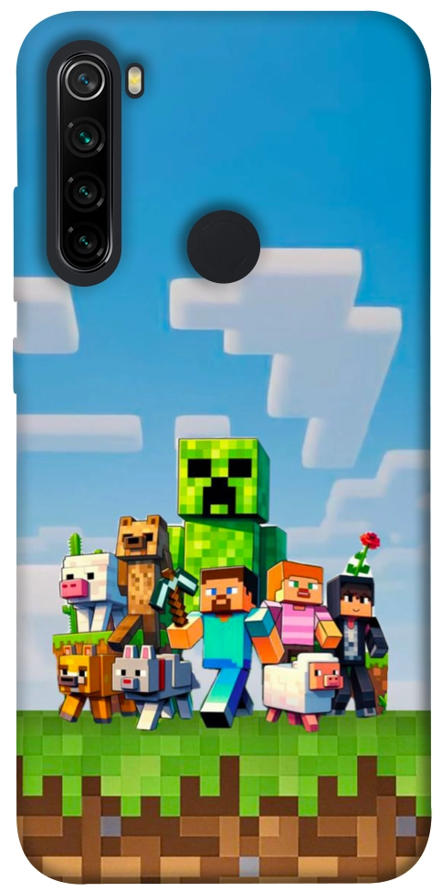 Чехол Block Adventure для Xiaomi Redmi Note 8