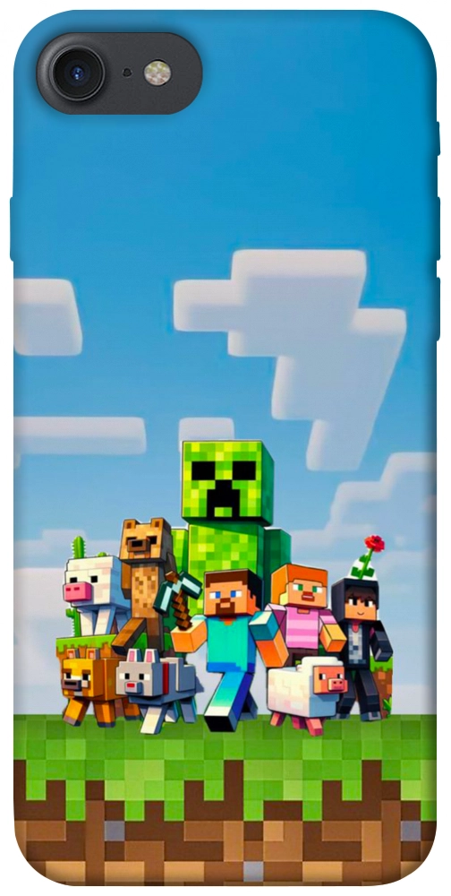 Чехол Block Adventure для iPhone 8