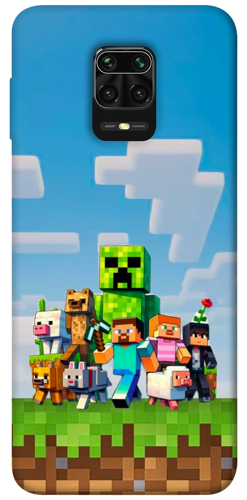 Чехол Block Adventure для Xiaomi Redmi Note 9 Pro