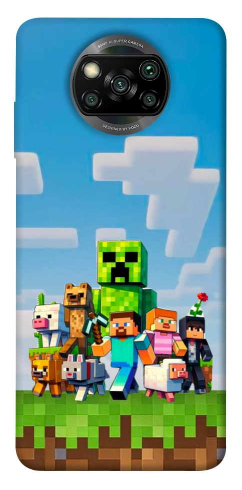 Чехол Block Adventure для Xiaomi Poco X3 NFC
