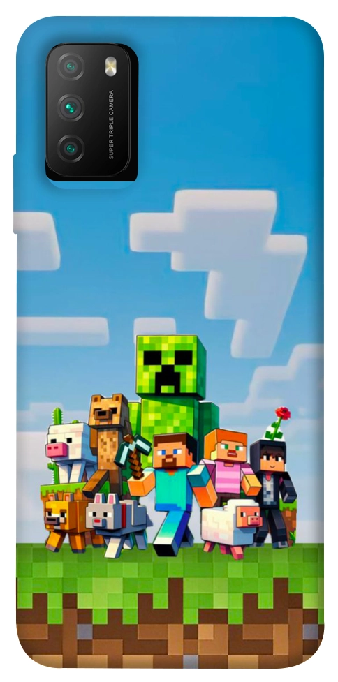 Чехол Block Adventure для Xiaomi Poco M3