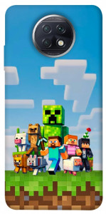 Чехол Block Adventure для Xiaomi Redmi Note 9 5G