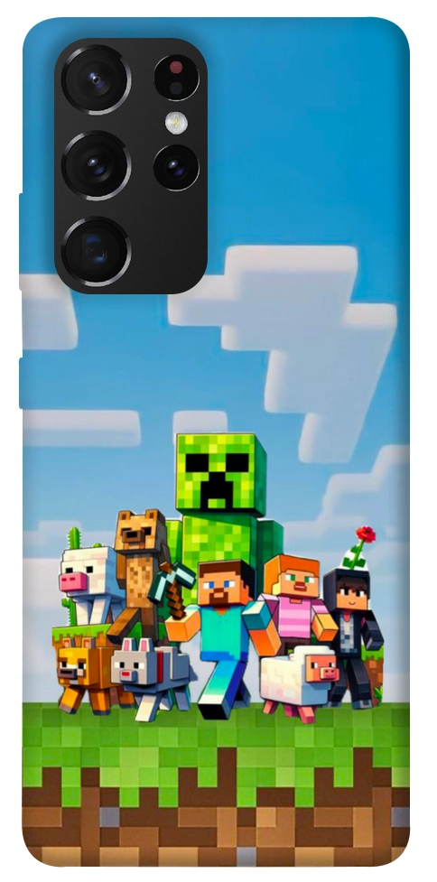 Чехол Block Adventure для Galaxy S21 Ultra