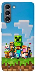 Чехол Block Adventure для Galaxy S21
