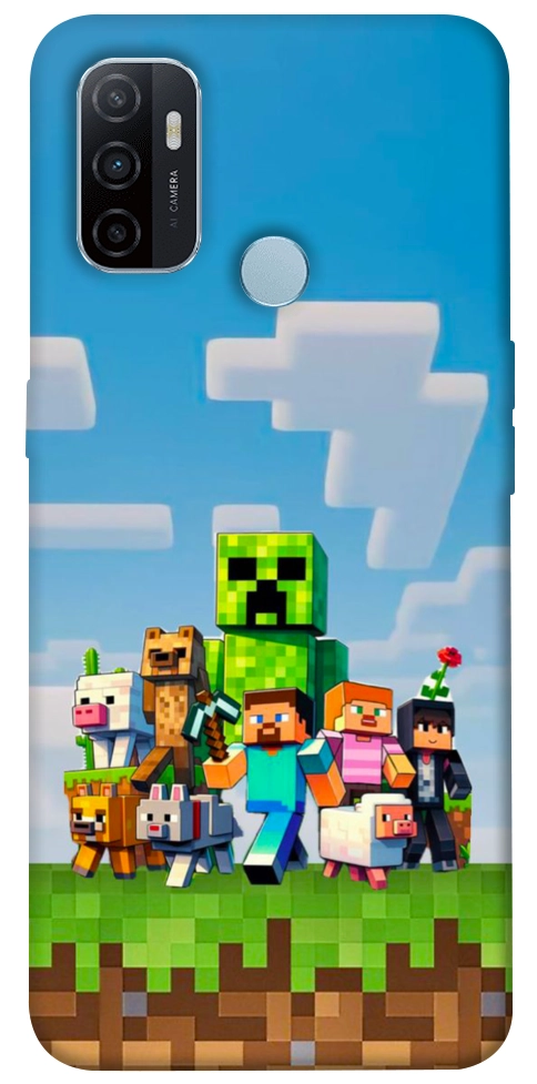 Чехол Block Adventure для Oppo A32