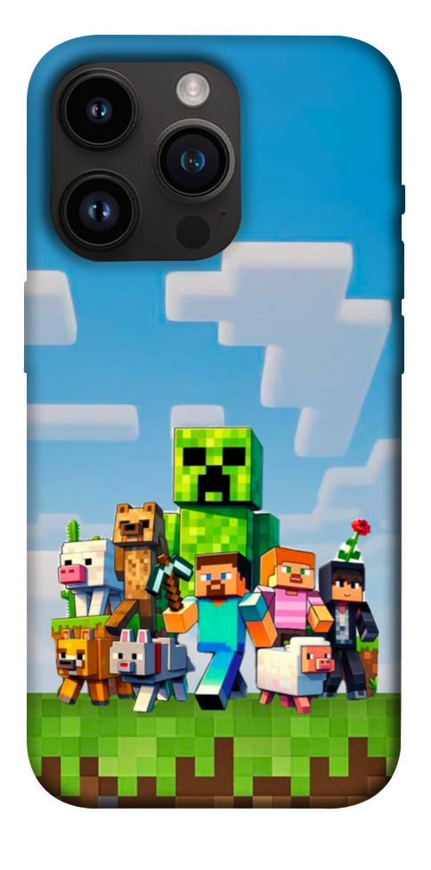 Чехол Block Adventure для iPhone 14 Pro