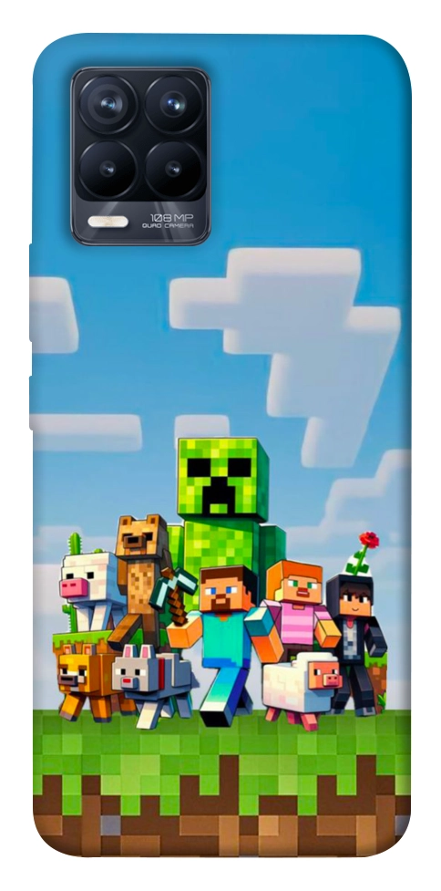 Чехол Block Adventure для Realme 8