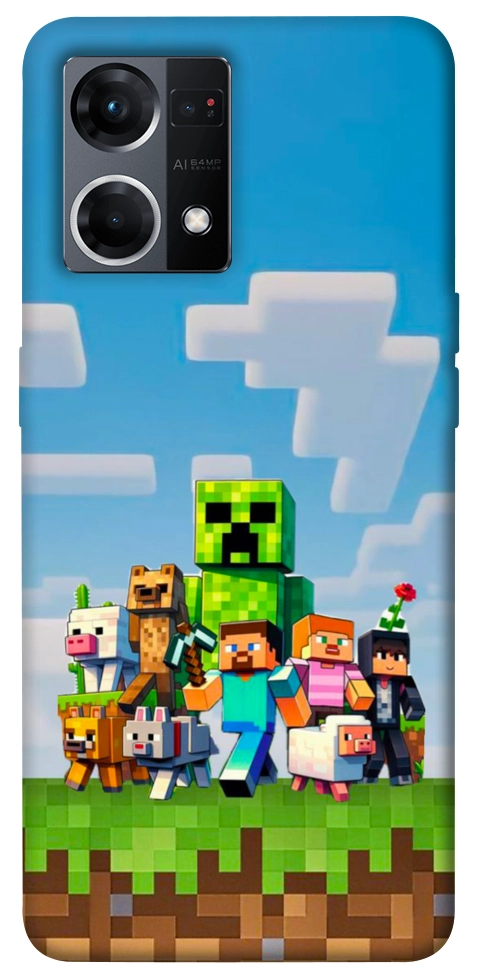 Чехол Block Adventure для Oppo Reno 7 4G