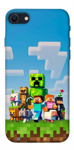 Чехол Block Adventure для iPhone SE (2022)