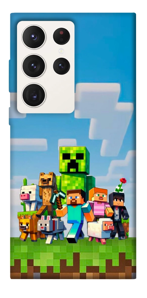 Чехол Block Adventure для Galaxy S23 Ultra