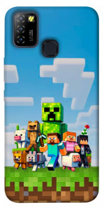 Чехол Block Adventure для Infinix Hot 10 Lite